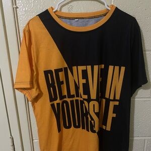 Black and yellow Graphic T-Shirt
